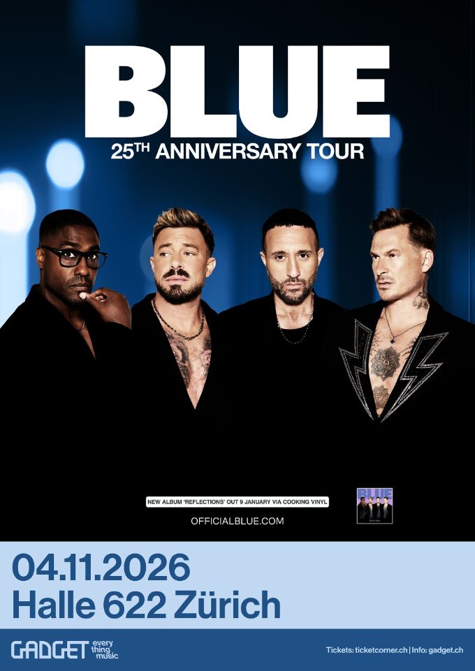 Blue, 04.11.2026 @Halle 622 | MAAG Moments | Halle 622